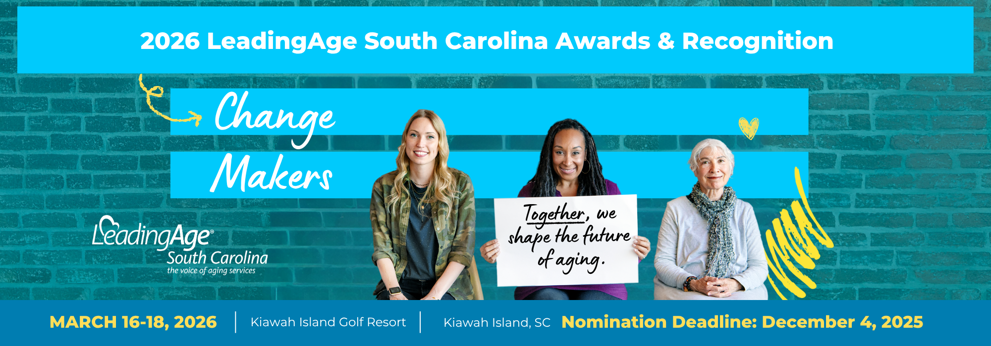 LeadingAge South Carolina Awards Banner